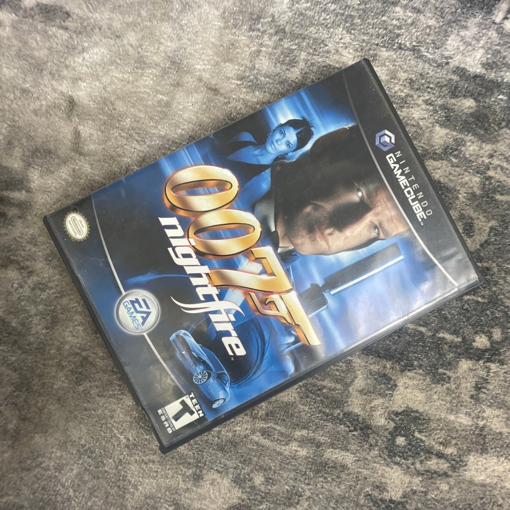 James Bond 007 Nightfire Nintendo GameCube Video Game EA Games Black Label